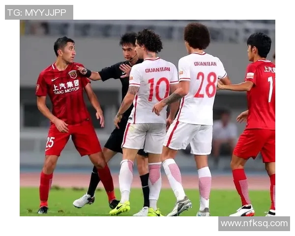 权健与上港激战正酣比分悬念迭起球迷热情高涨的精彩对决
